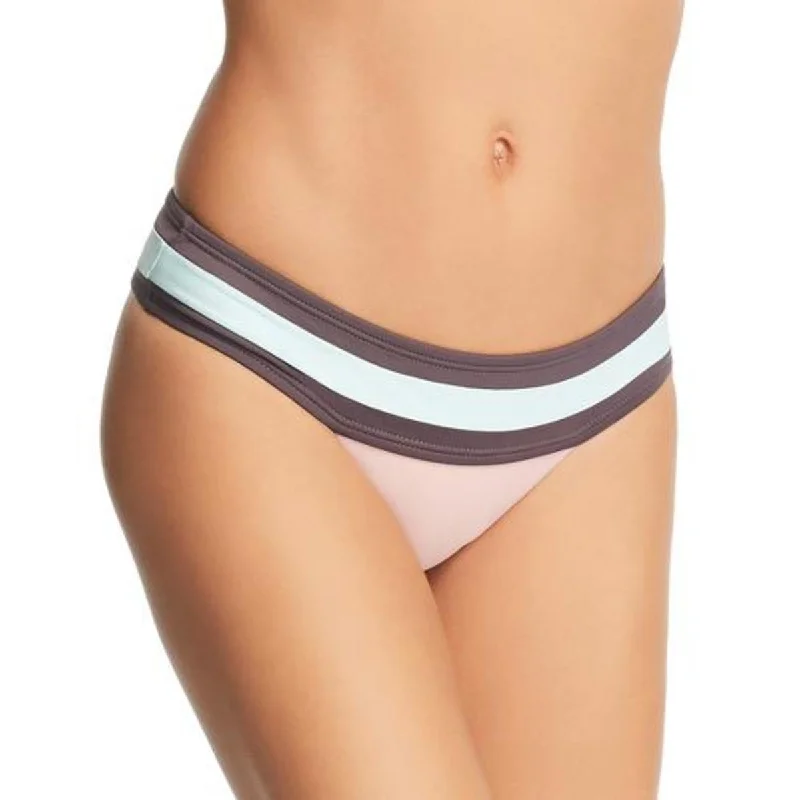 PilyQ Womens Beachwear Colorblock Swim Bottom Separates