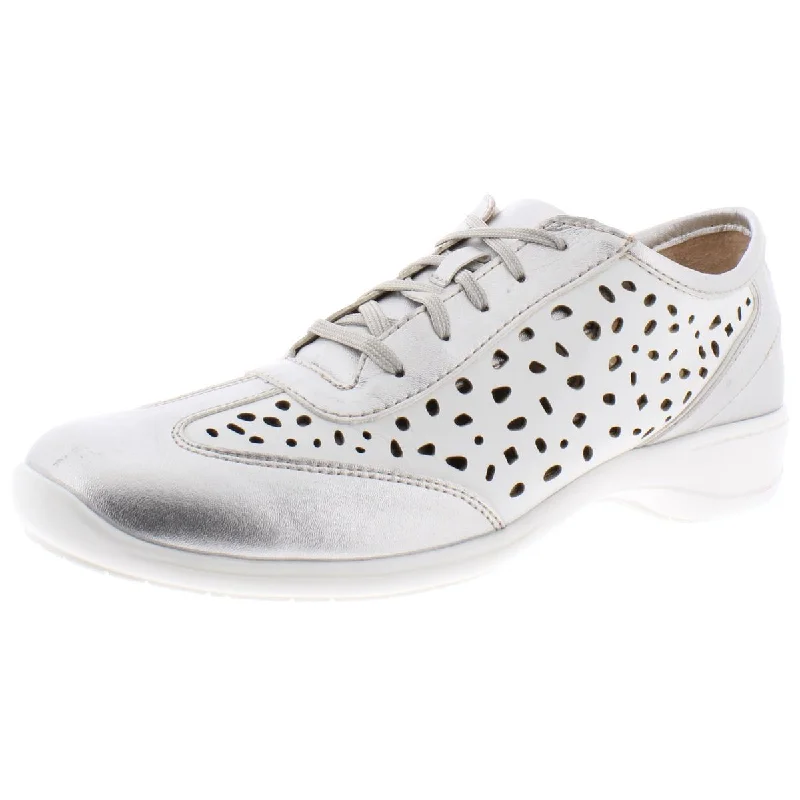Overstock Sale Ros Hommerson Womens Sealed Metallic Leather Oxfords