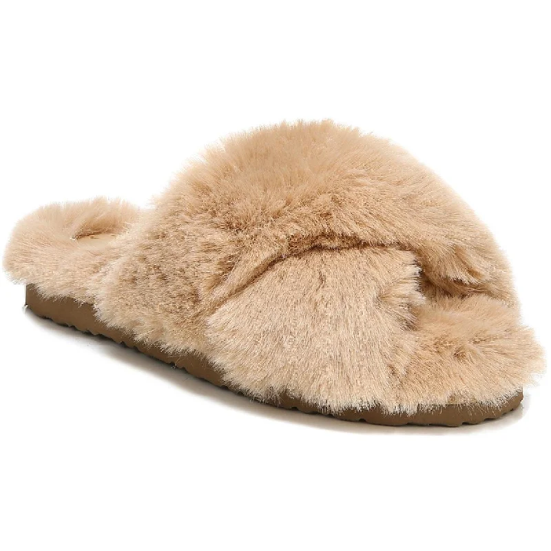 Super Savings Sam Edelman Womens Jeane Faux Fur Padded Insole Scuff Slippers