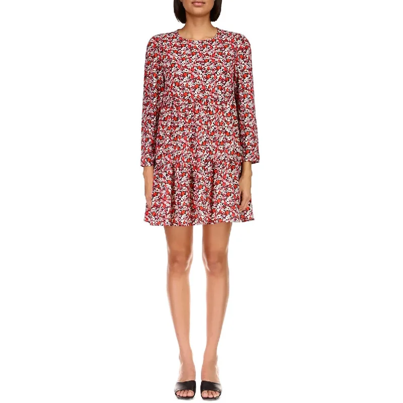 New Arrival Sanctuary Womens Tiered Mini Shift Dress