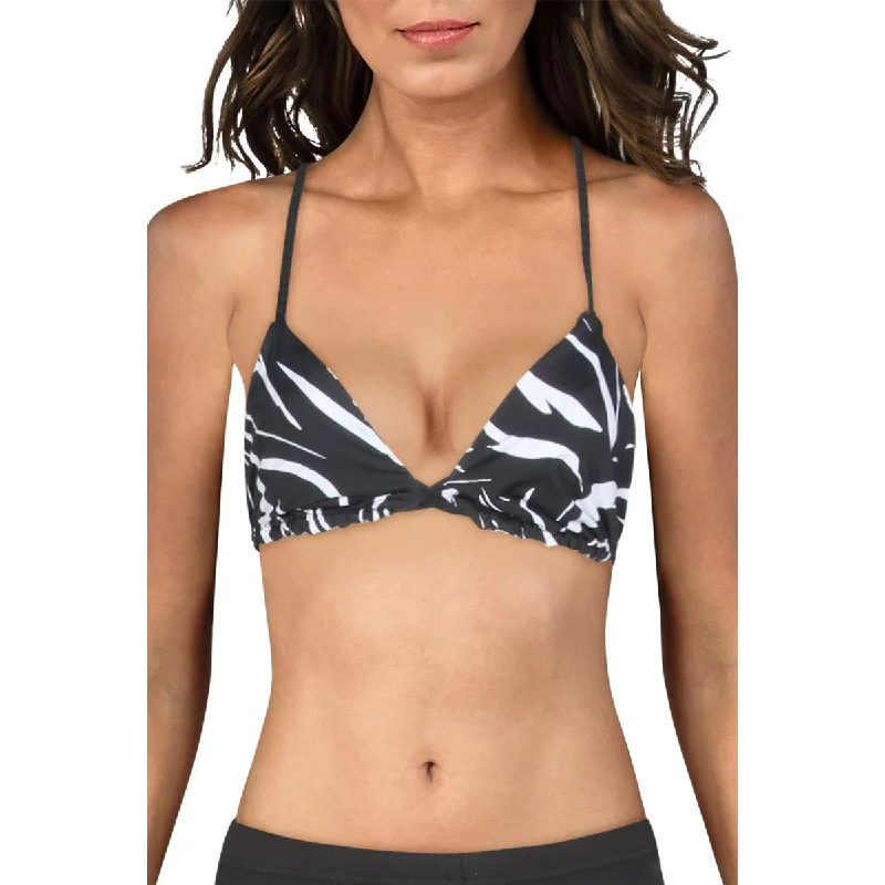 The Bikini Lab Womens Bralette Reversible Swim Top Separates