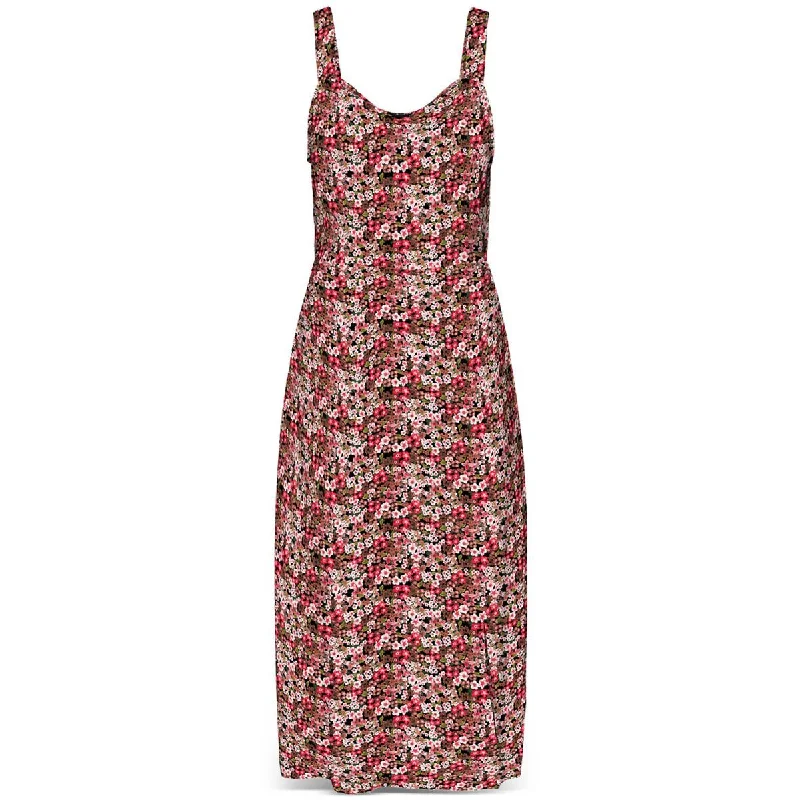 Price Blitz Vero Moda Women's Wide Strap Printed Midi Dress
