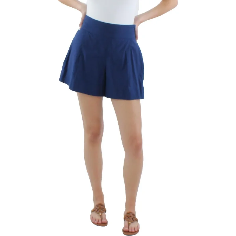 Act Now Vineyard Vines Womens High Rise Pleated Flat Front Tie-Waist/Belted
