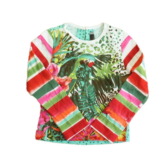 Catimini Girls Jungle Long Sleeve T-Shirt