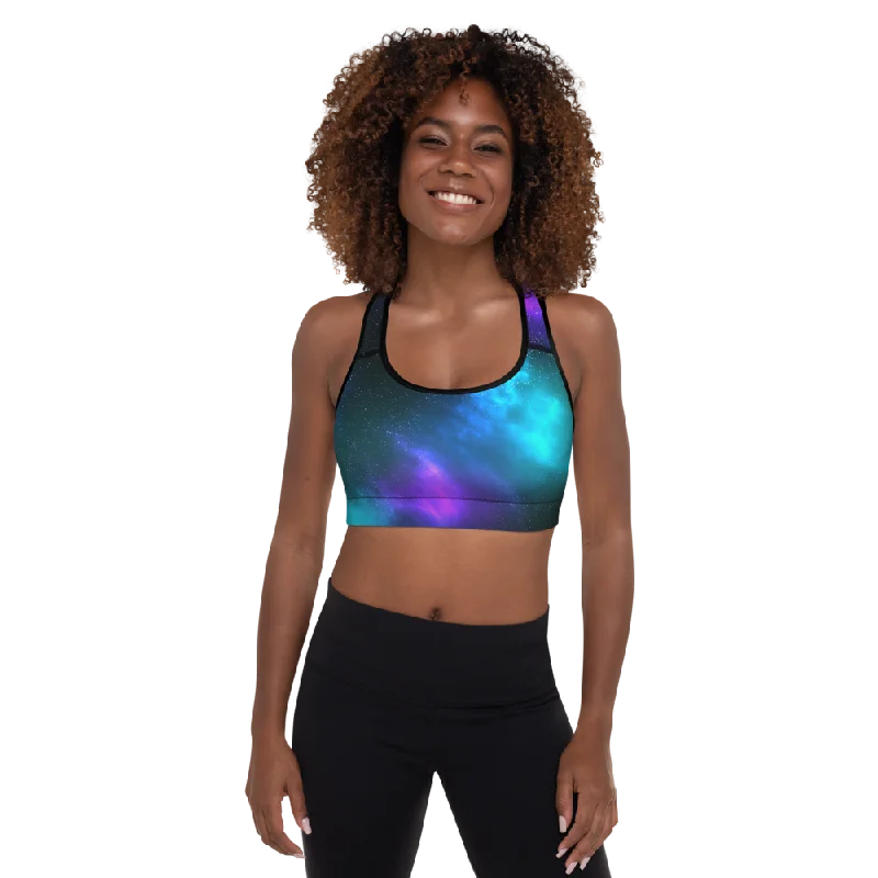 Cosmic Padded Sports Bra