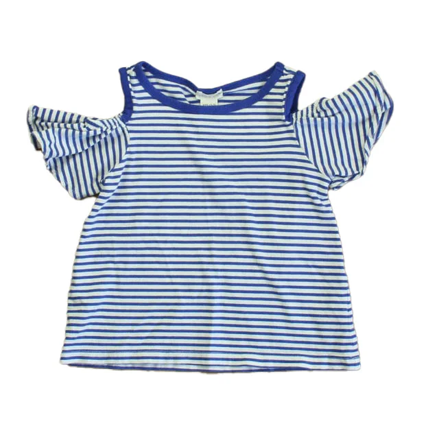 Crewcuts Girls Blue Stripe Tank Top