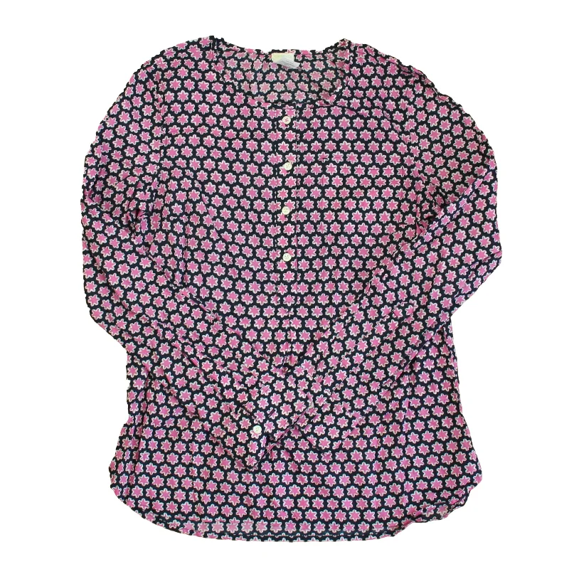 Crewcuts Girls Navy | Pink Stars Blouse