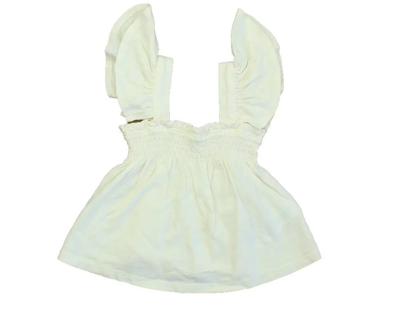 Crewcuts Girls White Tank Top