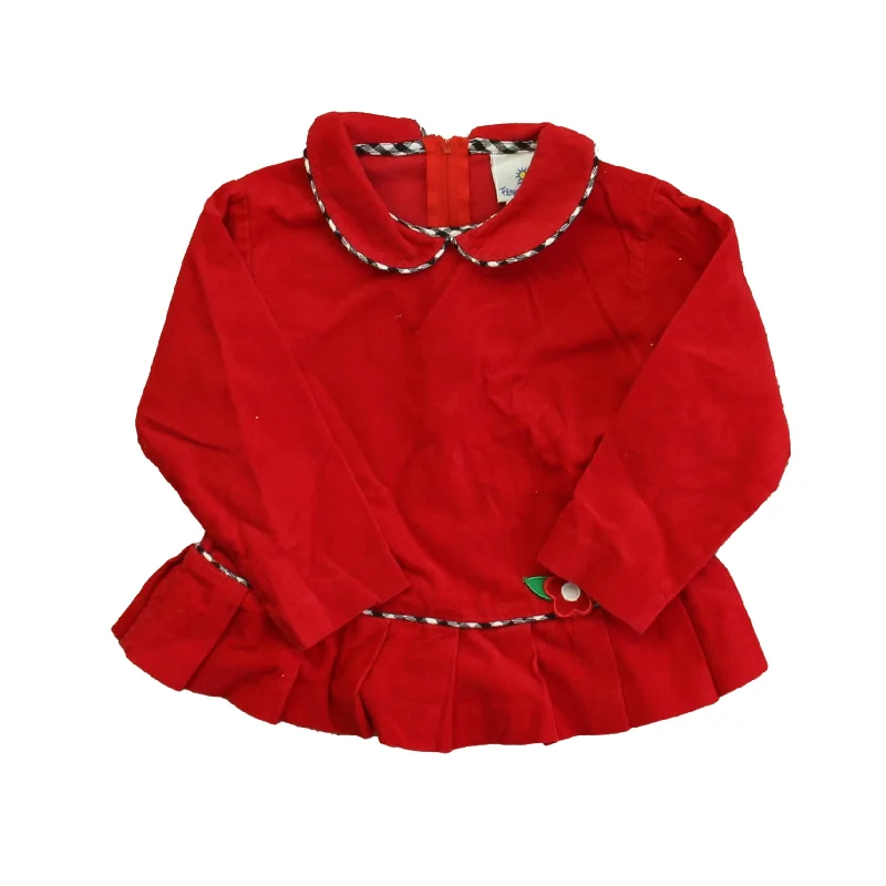 Florence Eiseman Girls Red Blouse