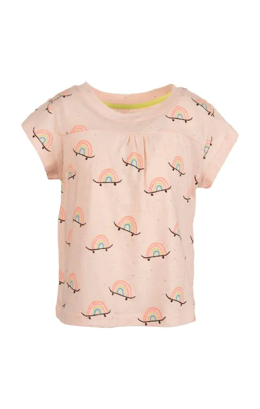 Girls Elsa Tee In Pink