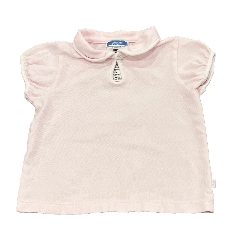 Jacadi Girls Pink Polo Shirt