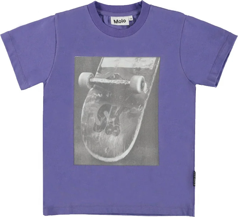 Kids Roxo T-Shirt In Purple