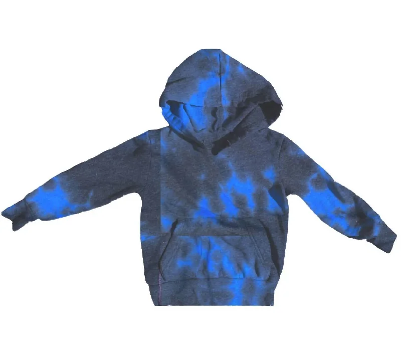 Kids Spark Hoody In Blue