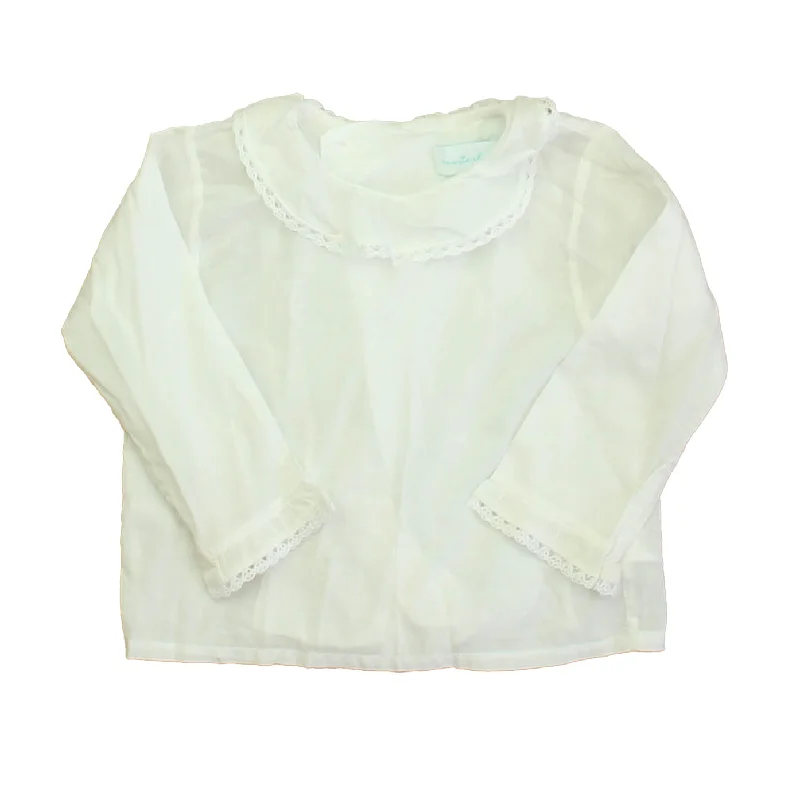 Marie Chantal Girls White Blouse