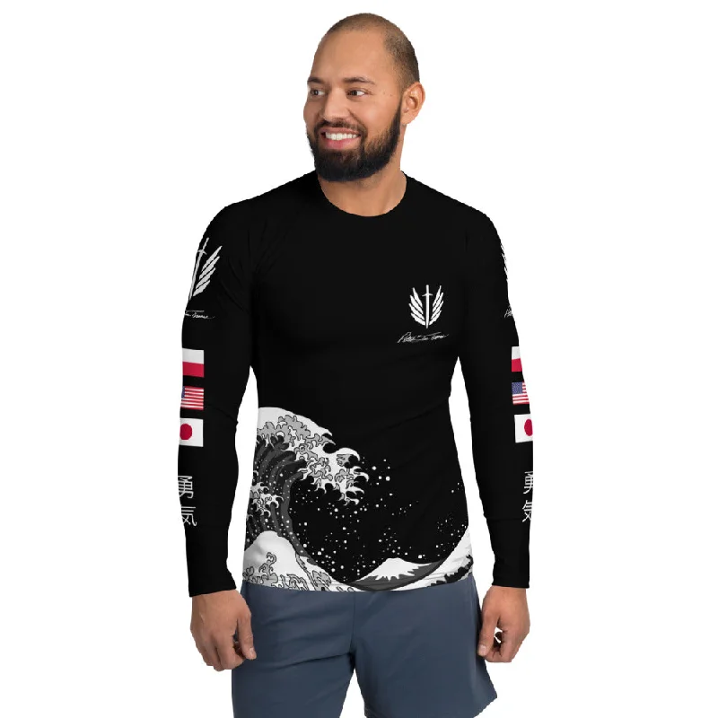 Peter Lee Thomas Edition Japanese waves Men's Rash Guard