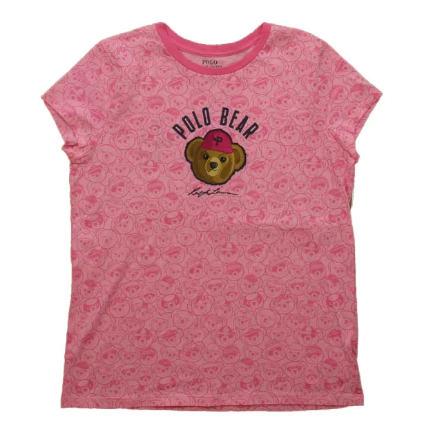 Ralph Lauren Girls Pink T-Shirt