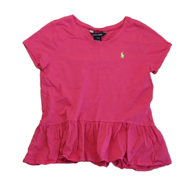 Ralph Lauren Girls Pink T-Shirt