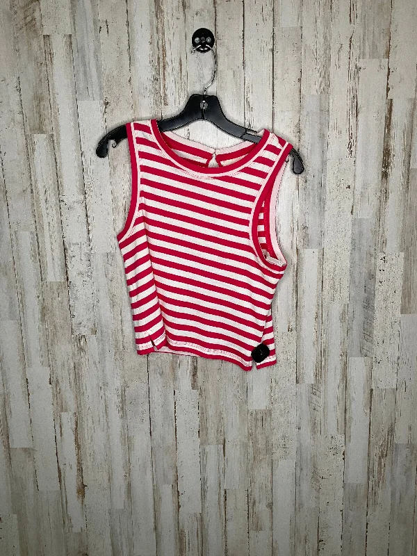 Striped Pattern Tank Top Clothes Mentor, Size S