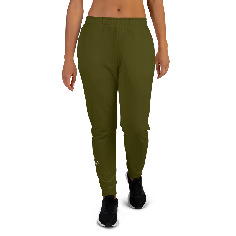 Sunia Yoga Army Green Women's Joggers