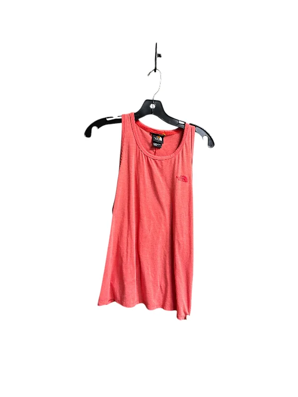 Athletic Tank Top By The North Face In Orange, Size: L