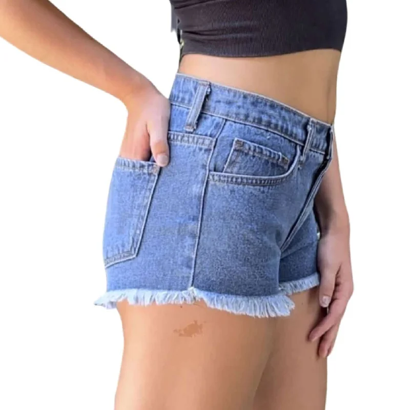 Year-End Sale Classic Denim Cut Off Shorts Made in USA - Clearance Final Sale