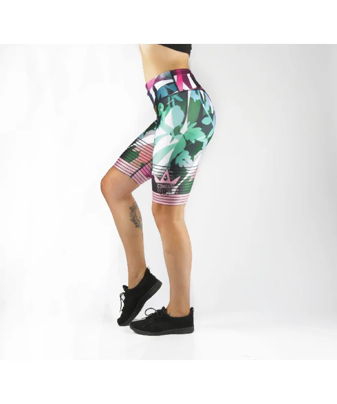 Today's Special Combat Dollies Botanic Long Gym Shorts