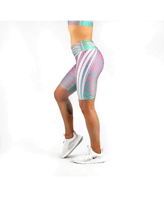 Today’s Deal Combat Dollies Holographics Midi Shorts