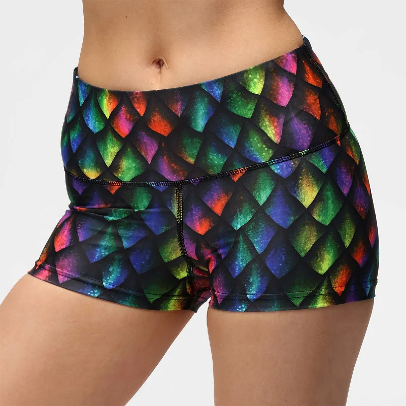 Daily Deals Dragon Scales TikiBooty Shorts