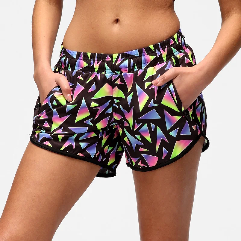 Bargain Bin Glam Rock Loose Fit Workout Shorts