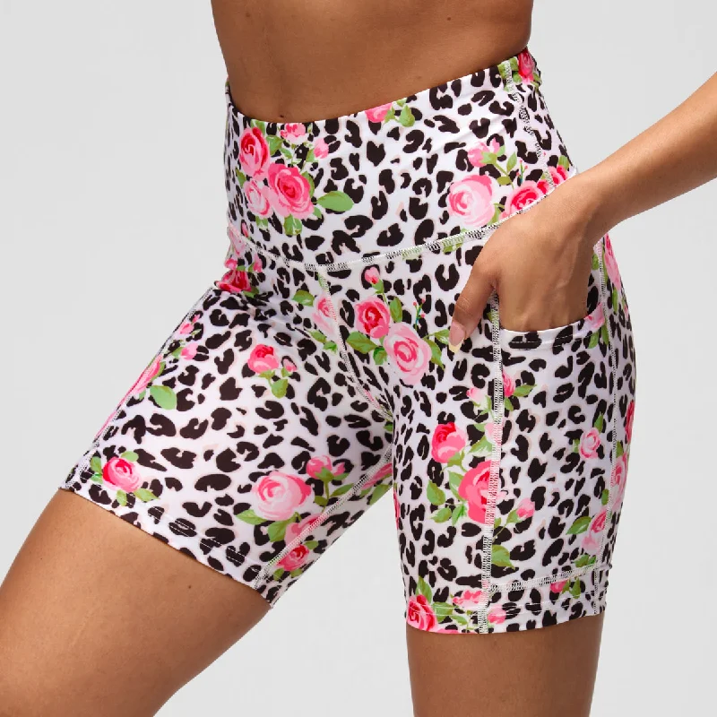 Best Bargains Jungle Rose Running Shorts