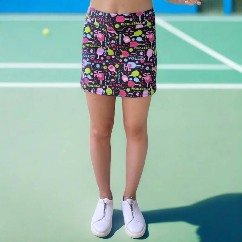 The Best Prices Court Skort in Pickleball Print Made in USA