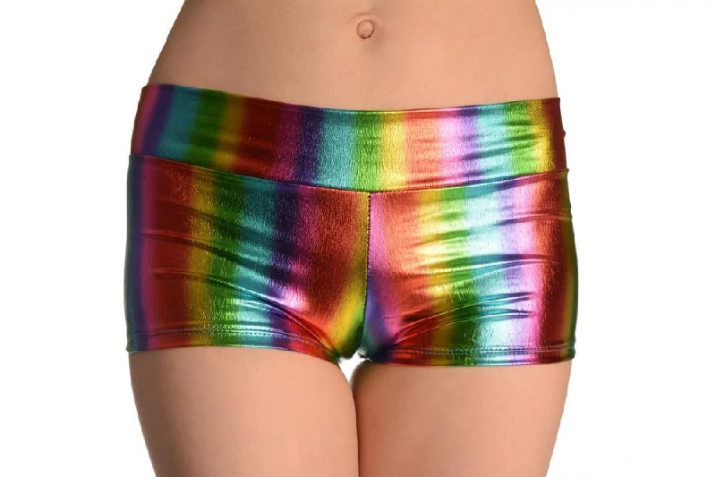 Price Cut Metalic Chameleon Shorts