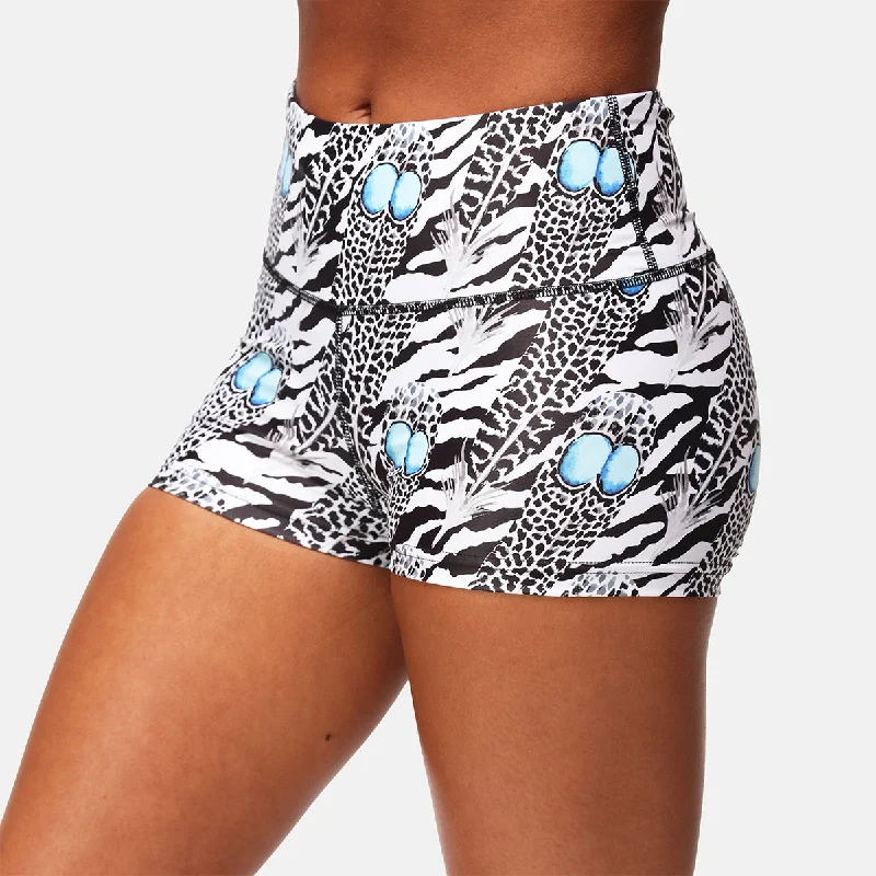 Reduced Prices Monochrome Quill TikiBooty Shorts