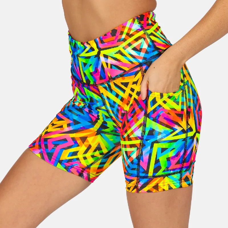 Price Cut Prism Running Shorts
