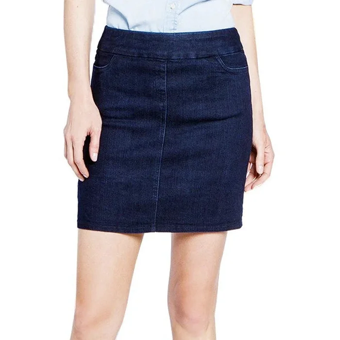 Overstock SlimSation Skort  - Denim