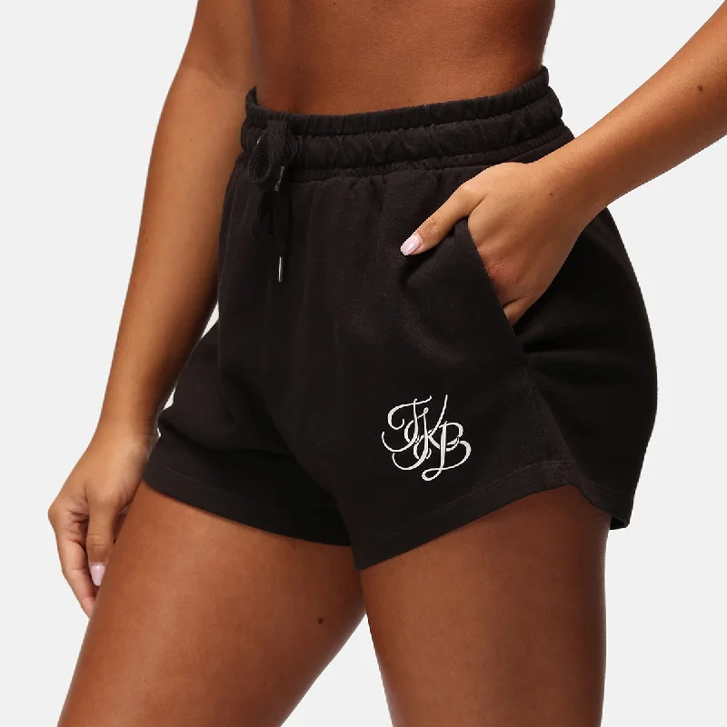 Quick Sale TKB Black Ladies Terry Shorts