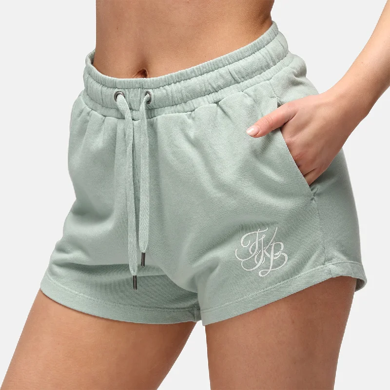 Unbeatable Prices TKB Washed Jade Ladies Terry Shorts
