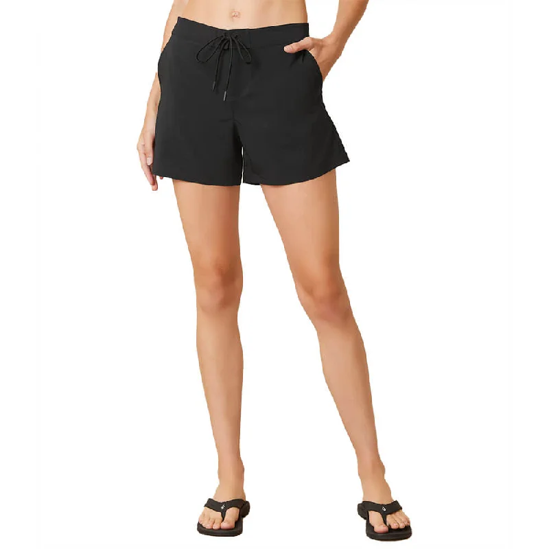 Special Price Tommy Bahama Womens Solid Boardshort Coverup - Black
