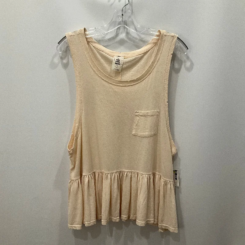 Top Sleeveless By We The Free In Cream, Size: M