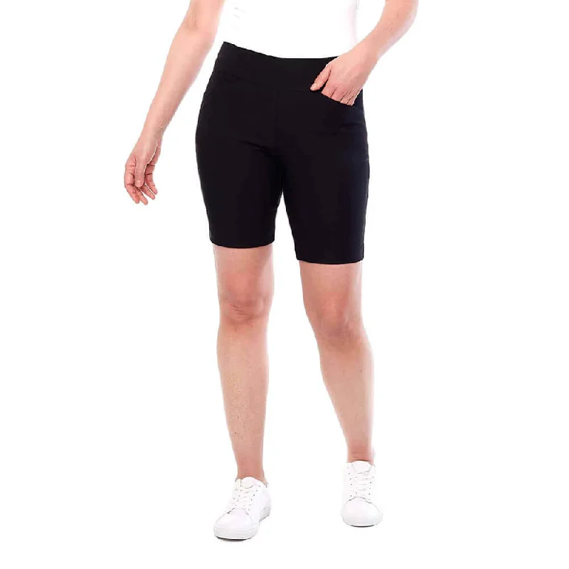 Midnight Madness UP! 9-Inch Techno Solid Short - Black