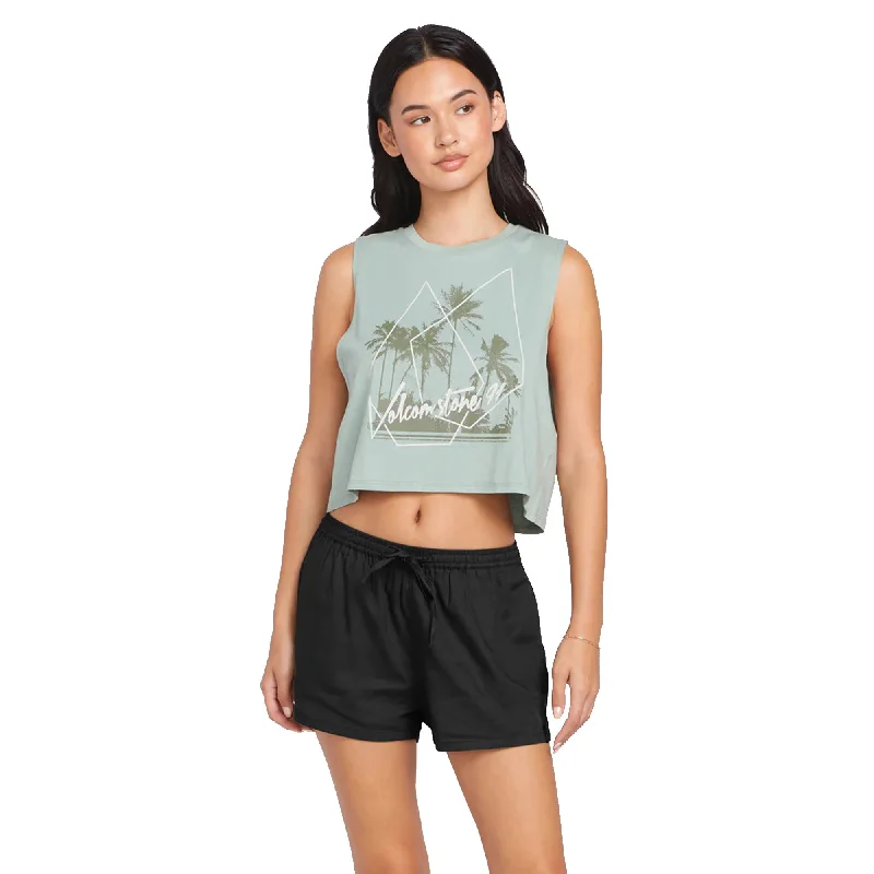 Seasonal Sale Volcom Stone Def Women's Walkshorts - Black