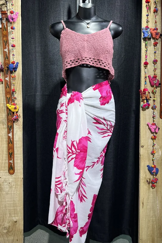 Limited Time White Pacific Dream Sarong